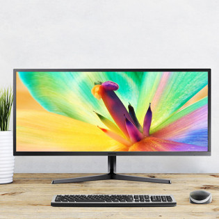 Samsung 34" Ultra-Wide Flat High Resolution Monitor